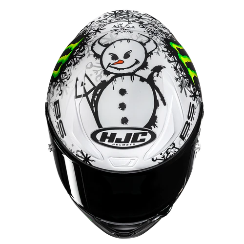 HJC RPHA1 V2 Carbon Snow Diablo MC10SF