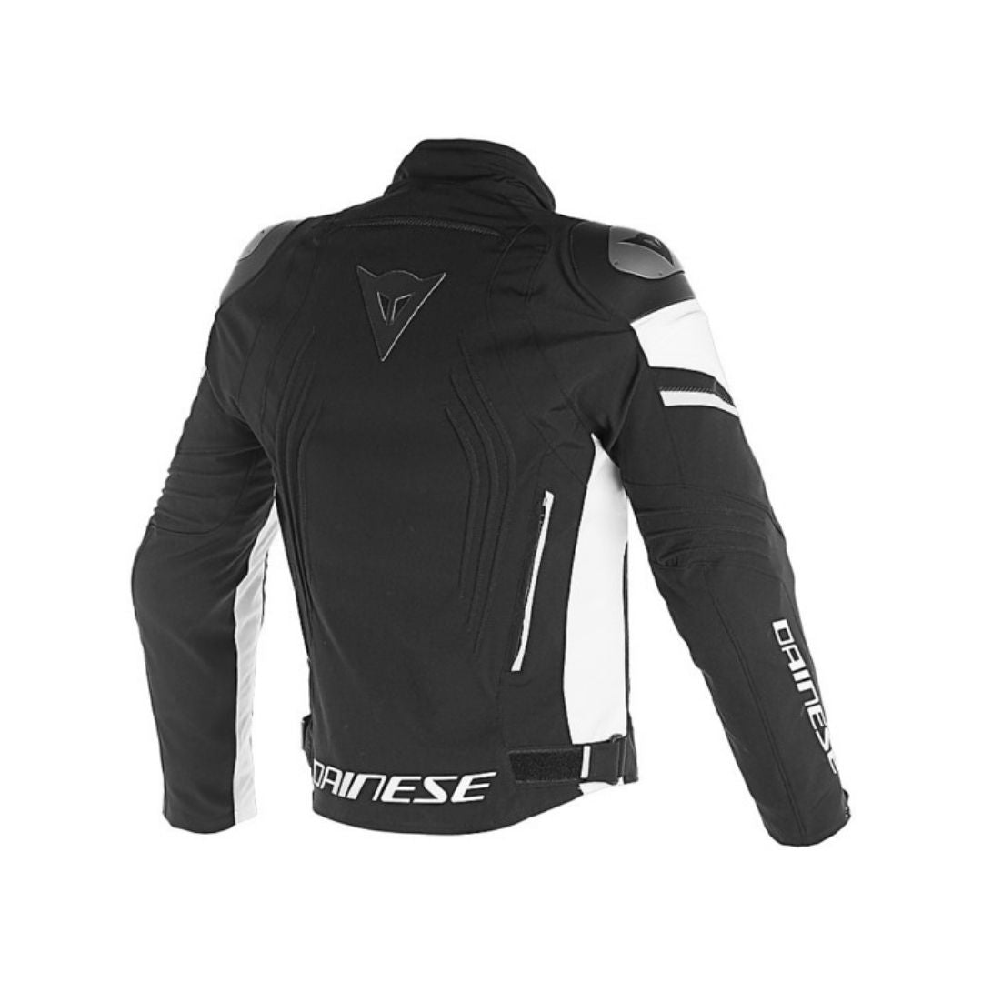 Dainese Racing 3 D-Dry® Tekstilna Moto Jakna Crno/Bijela