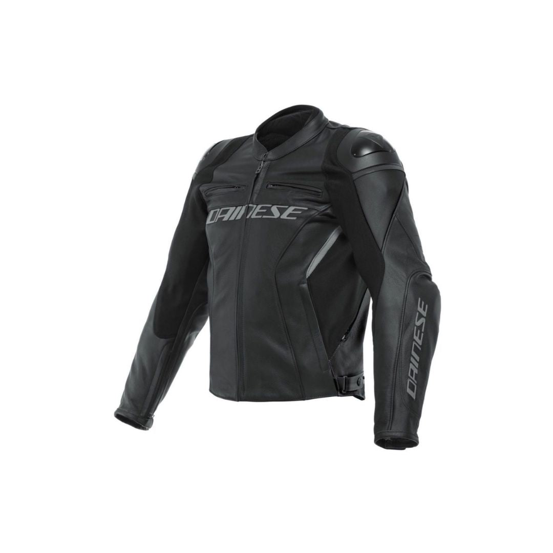 Dainese Racing 4 Kožna Moto Jakna Crna
