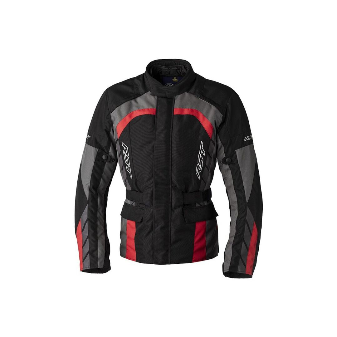 RST Alpha 5 Tekstilna Moto Jakna Siva/Crvena