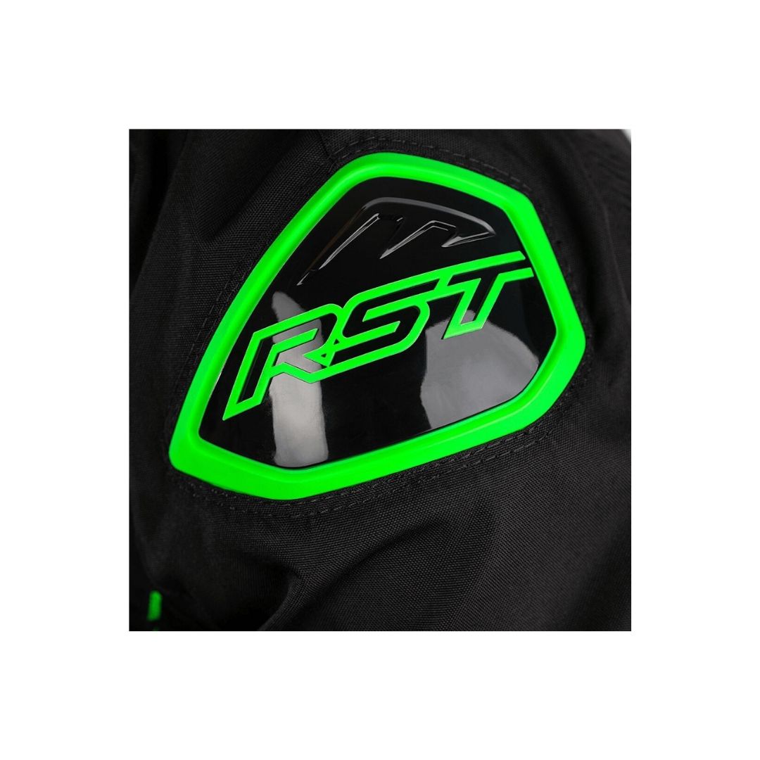 RST S-1 Tekstilna Moto Jakna Neon Zelena