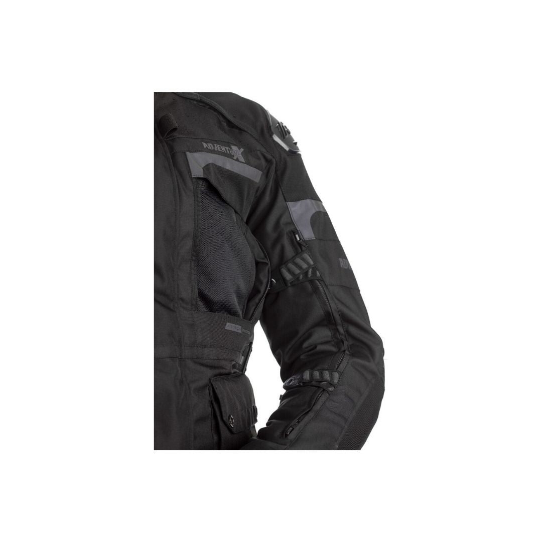 RST Adventure-X Tekstilna Moto Jakna Crna