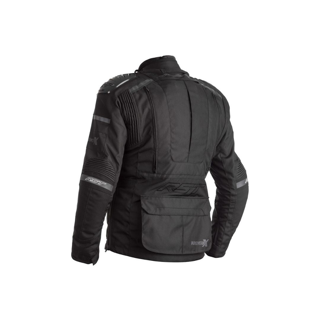 RST Adventure-X Tekstilna Moto Jakna Crna
