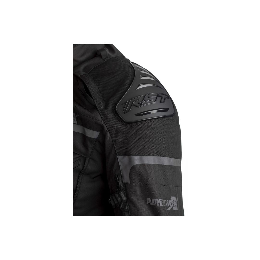 RST Adventure-X Tekstilna Moto Jakna Crna