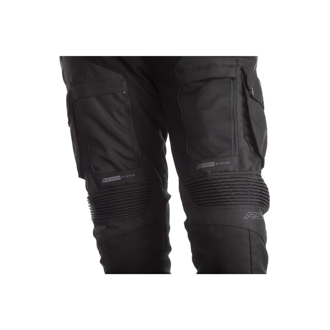 RST Adventure-X Tekstilne Moto Pantole Crne