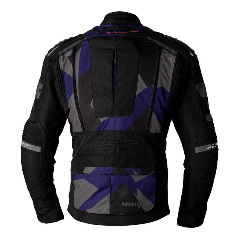 RST Adventure-X Tekstilna Moto Jakna Camo Plava