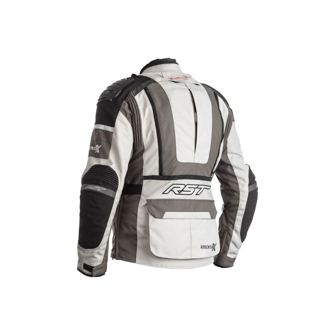 RST Adventure-X Tekstilna Moto Jakna Silver