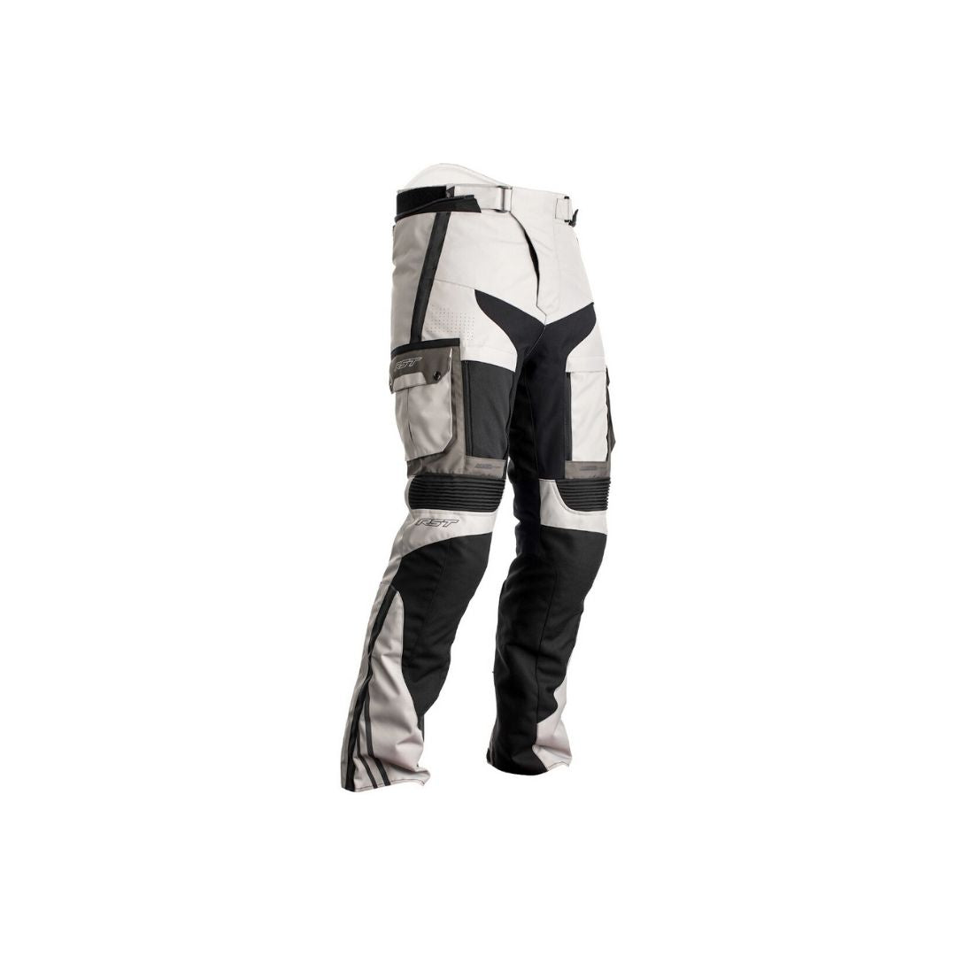 RST Adventure-X Tekstilne Moto Pantole Silver