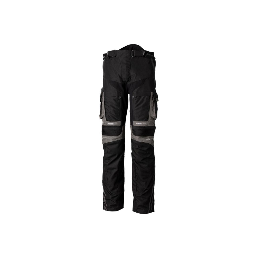RST Adventure X-Treme Tekstilne Moto Pantole Crne/Sive