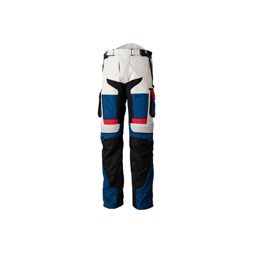 RST Adventure X-Treme Tekstilne Moto Pantole Sive/Plave/Crvene