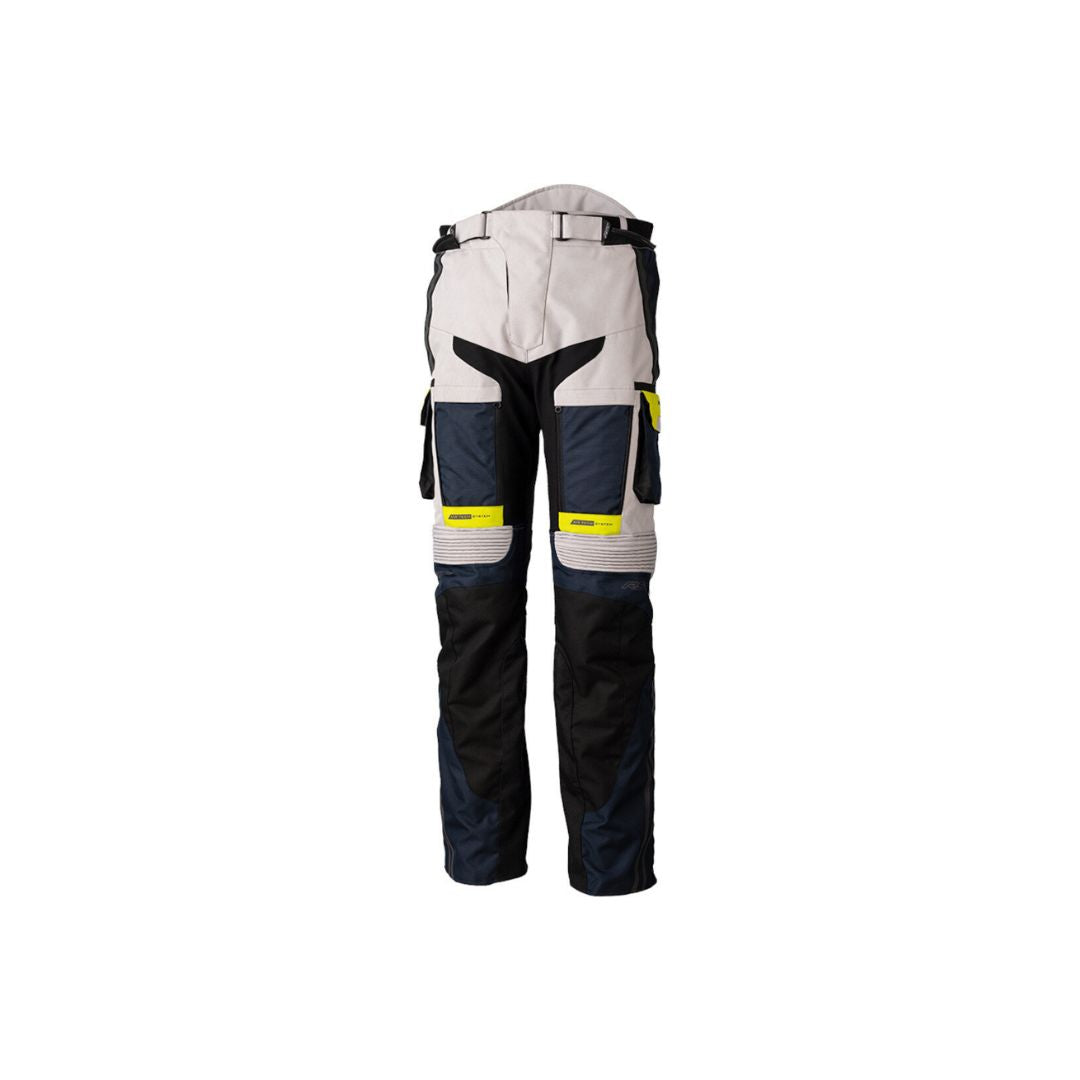 RST Adventure X-Treme Tekstilne Moto Pantole Siva/Plava/Žuta