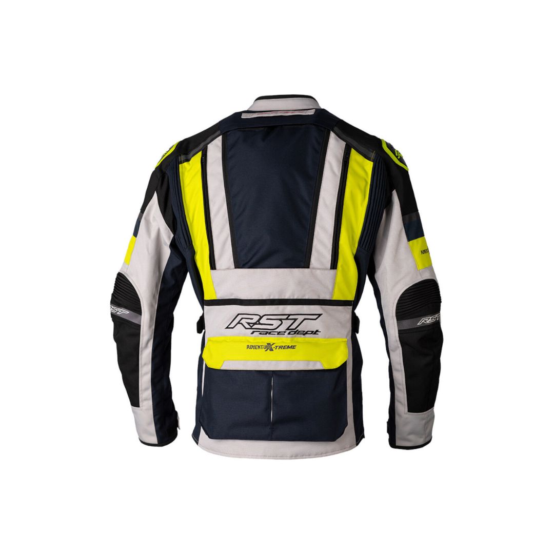 RST Adventure X-Treme Tekstilna Moto Jakna Siva/Plava/Žuta
