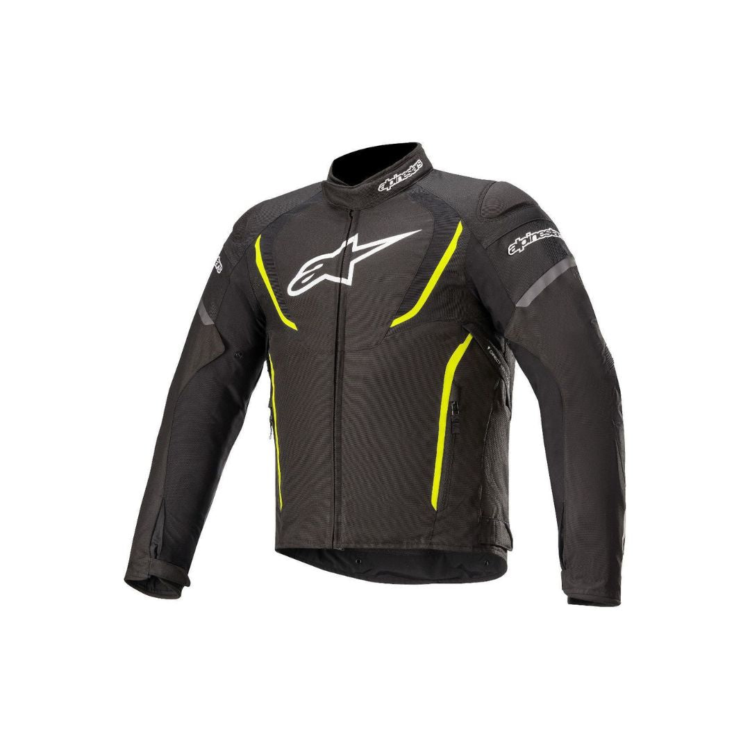 Alpinestars T-Jaws V3 WP Tekstilna Moto Jakna Fluo Žuta