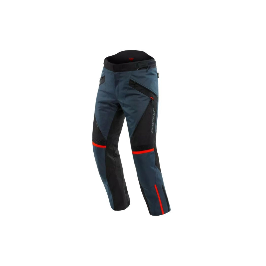 Dainese Tempest 3 D-Dry® Tekstilne Moto Pantole Tamno Plave/Crno/Crvene