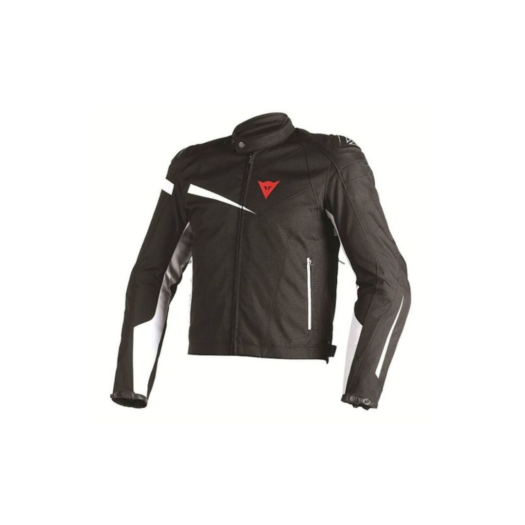 Dainese Veloster Tekstilna Moto Jakna Crno/Bijela